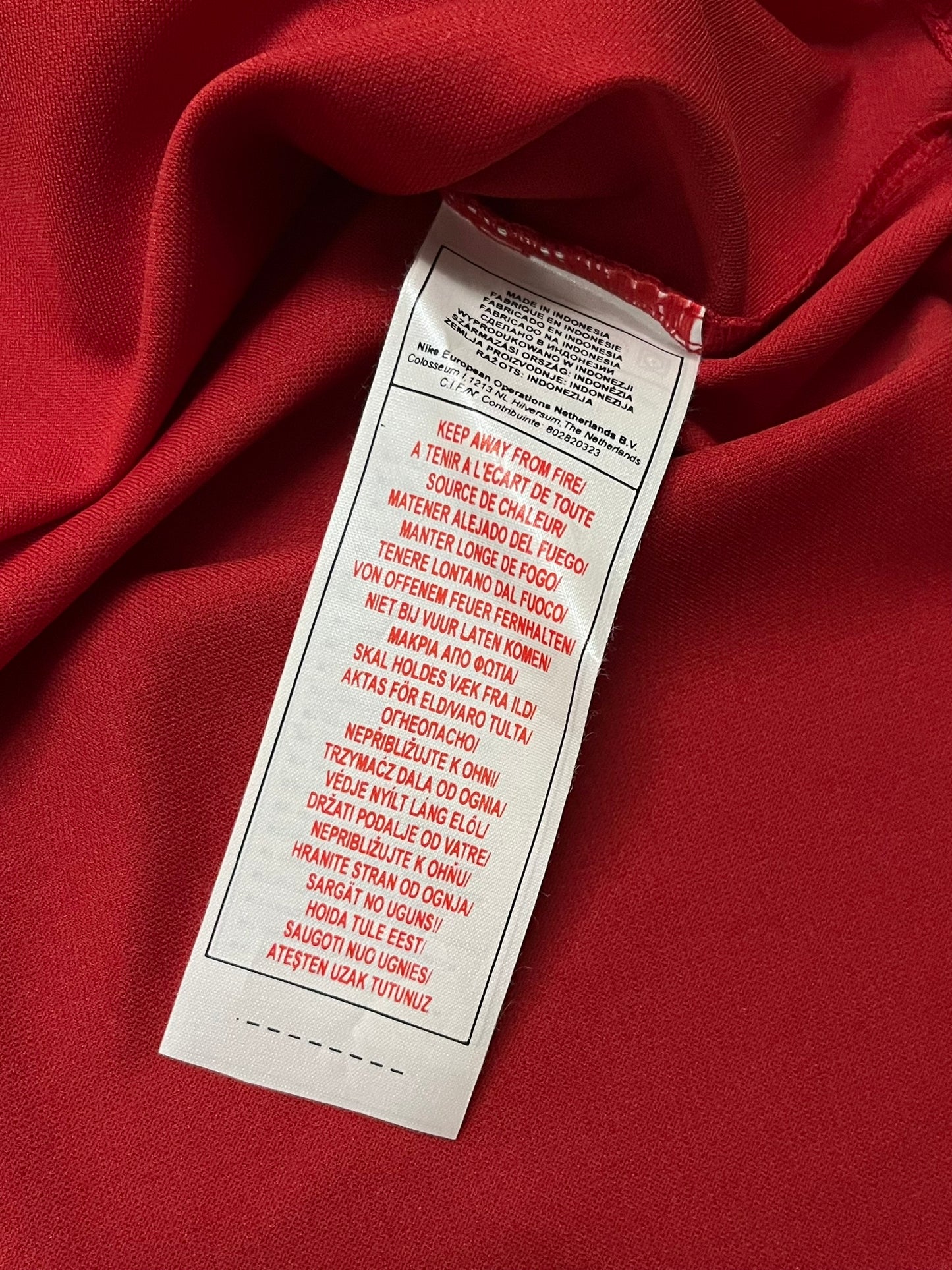 Vintag Red Nike Türkey Coca Cola Kit - L
