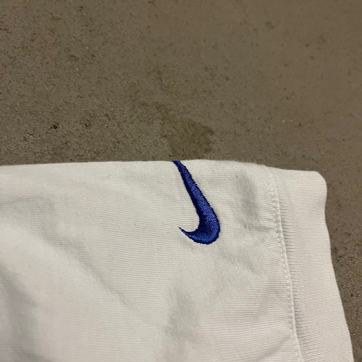 Vintage Blue White Nike Tee - L