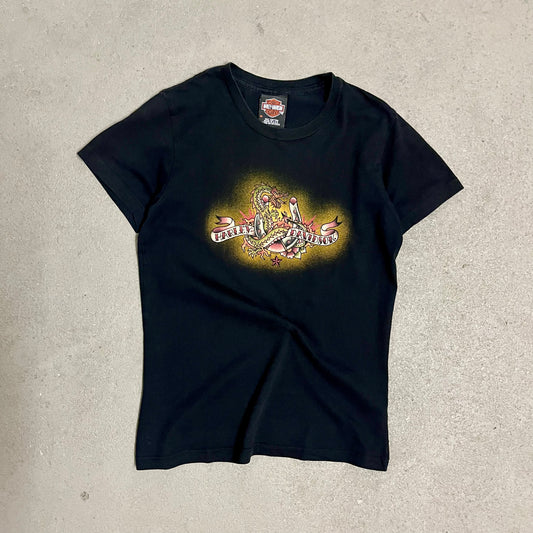 Vintage 2006 Black Harley Davidson Tee - M (W)