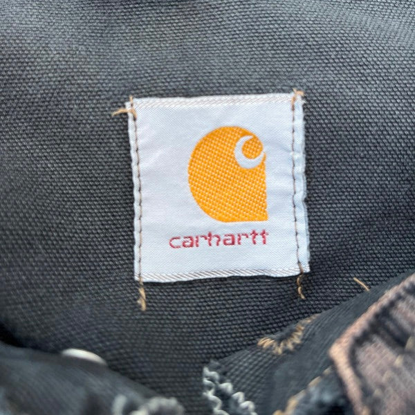 Vintage Black Faded Carhartt Jacket - L