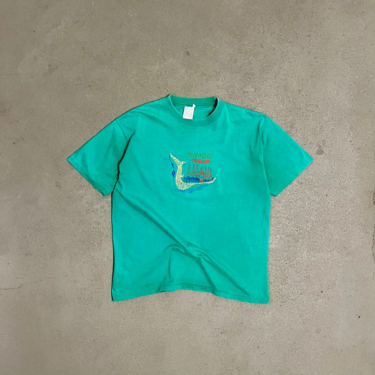 Vintage Green Bangkok Thailand Tourist Tee - M