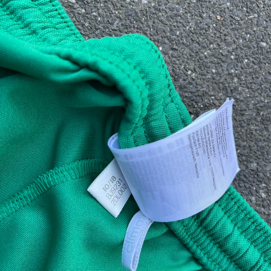 2018 Green Adidas Shorts - L