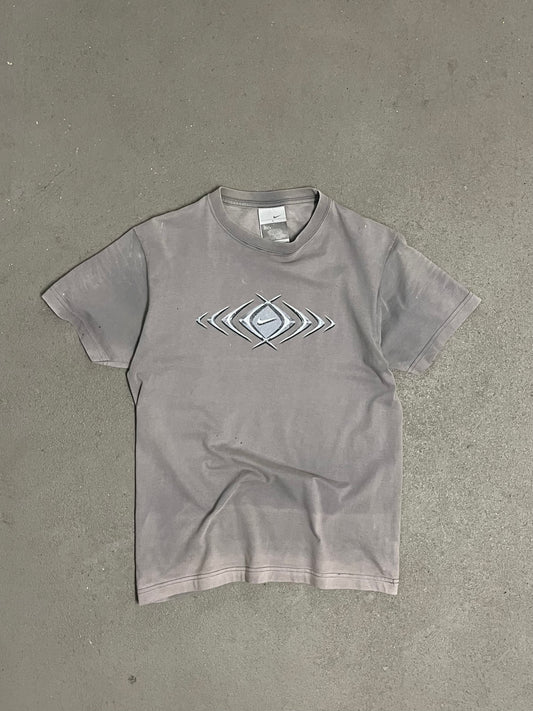 Vintage Y2K Grey Faded Nike Tee - M (W)