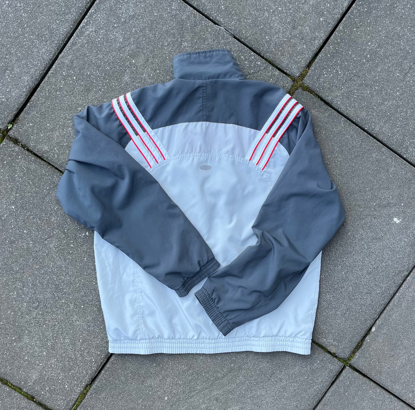 Vintage 2005 Grey Adidas Track Jacket - M