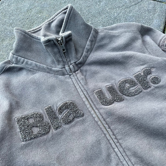 Brown Blauer Zip Up - L