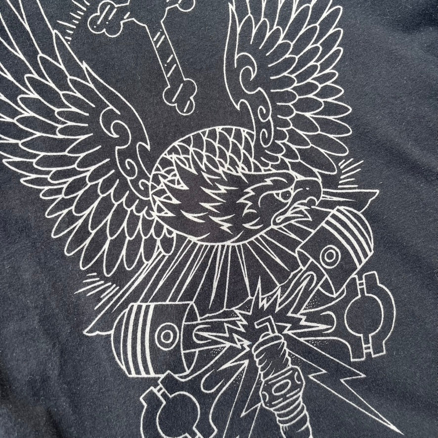 Vintage Y2K Black Carhartt Tee - L