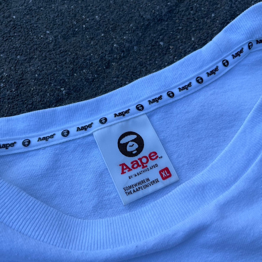 White Bape Tee - L