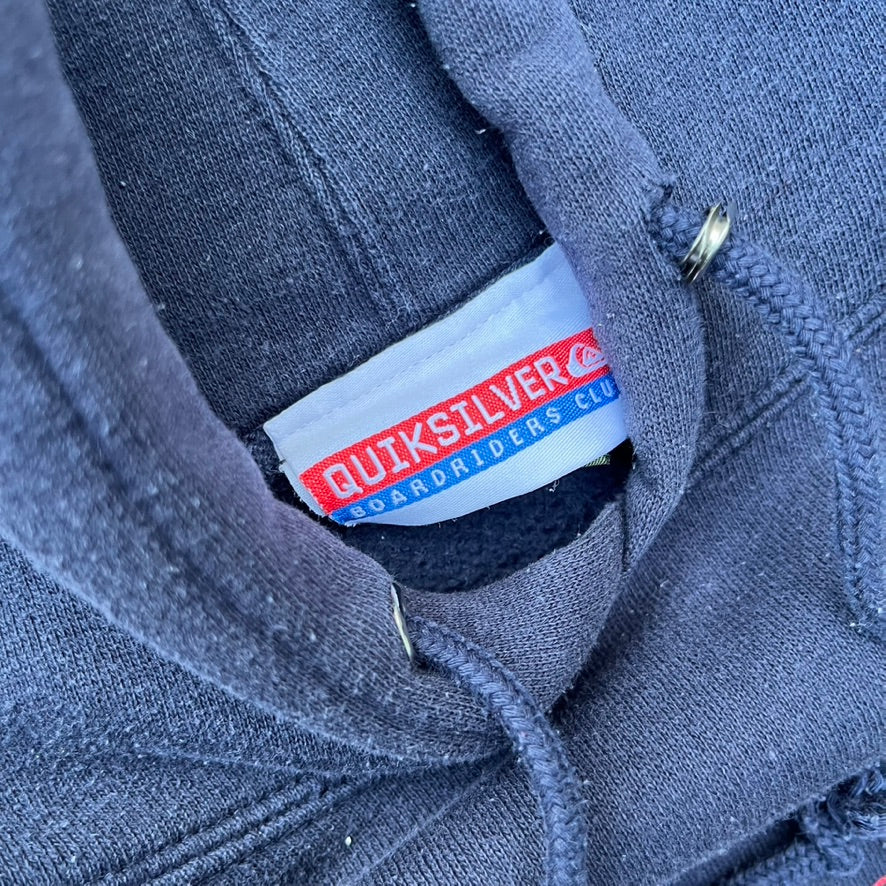 Vintage Blue Quicksilver Hoodie - M (W)