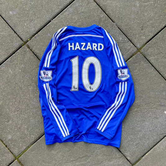 2014 Blue Adidas Hazard Chelsea Kit - L