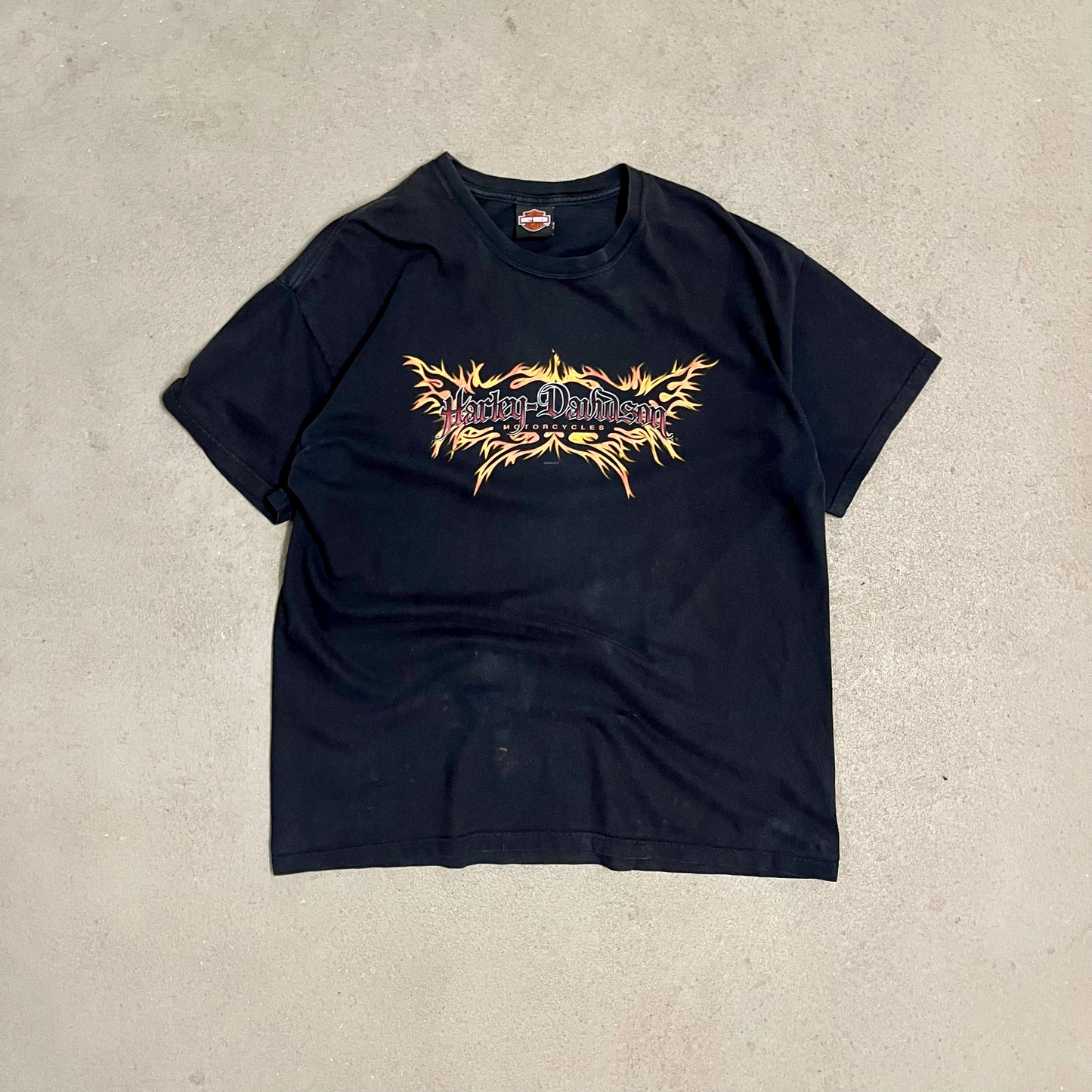 Vintage 2004 Black Harley Davidson Tee - XL