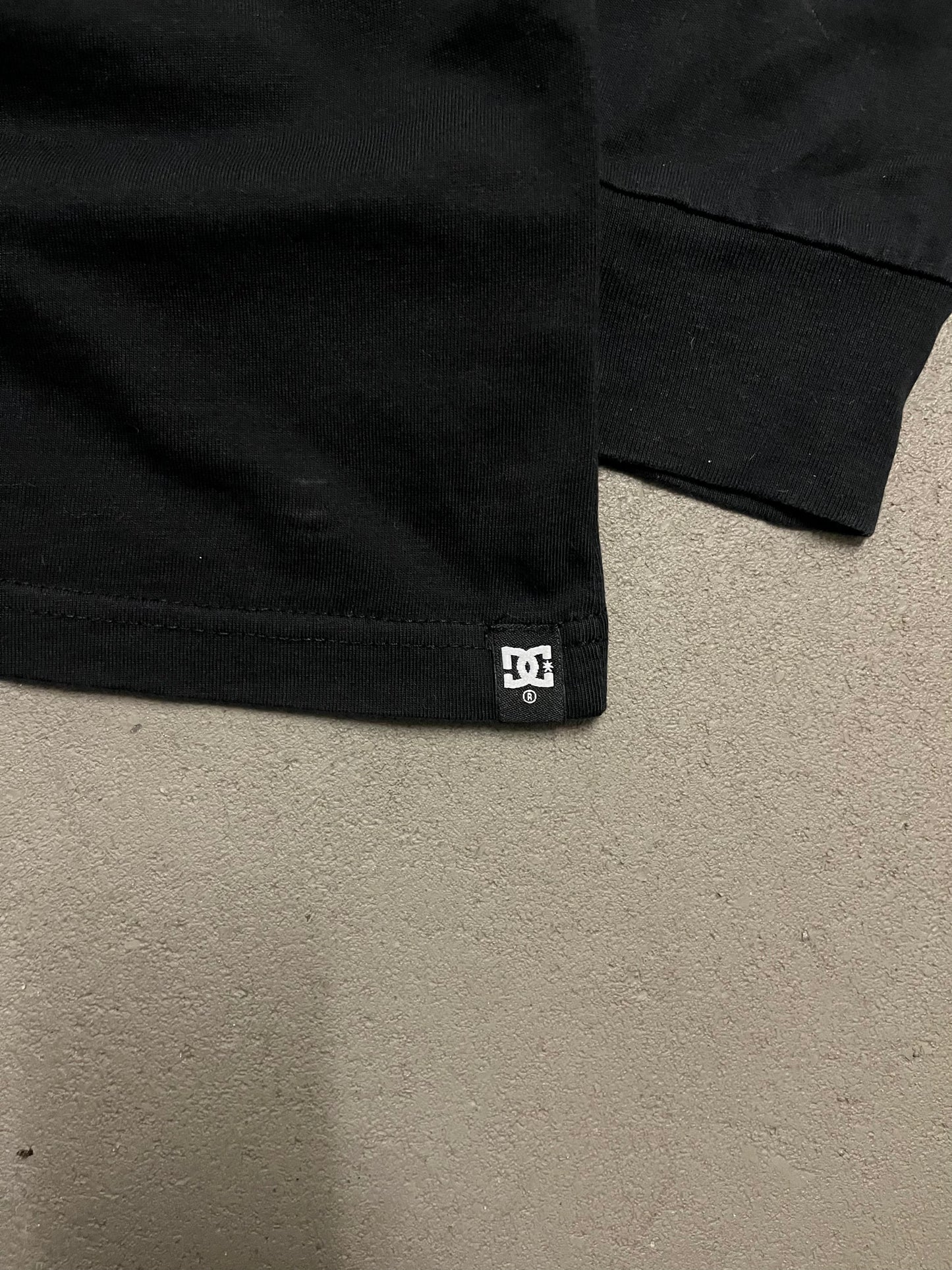 Vintage Black DC Longlsleeve - XL