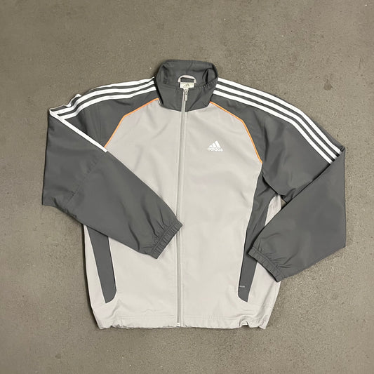 Vintage 2006 Grey Adidas Track Jacket - M