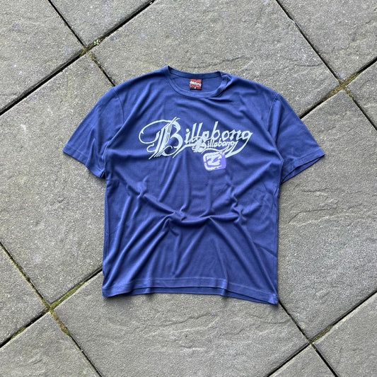 Vintage Y2K Blue Billabong Tee - M