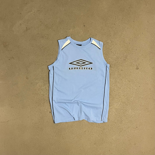 Vintage Blue Umbro Tank Top - M