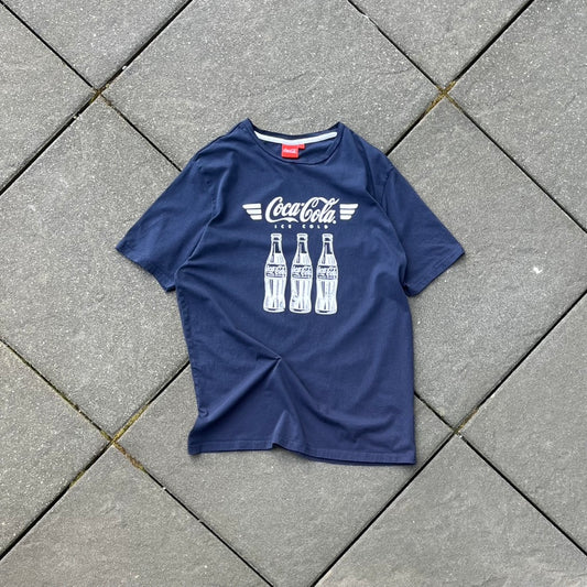 Vintage Blue Coca Cola Tee - L
