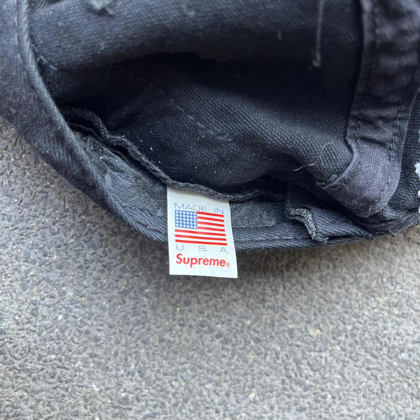 Black Supreme Cap