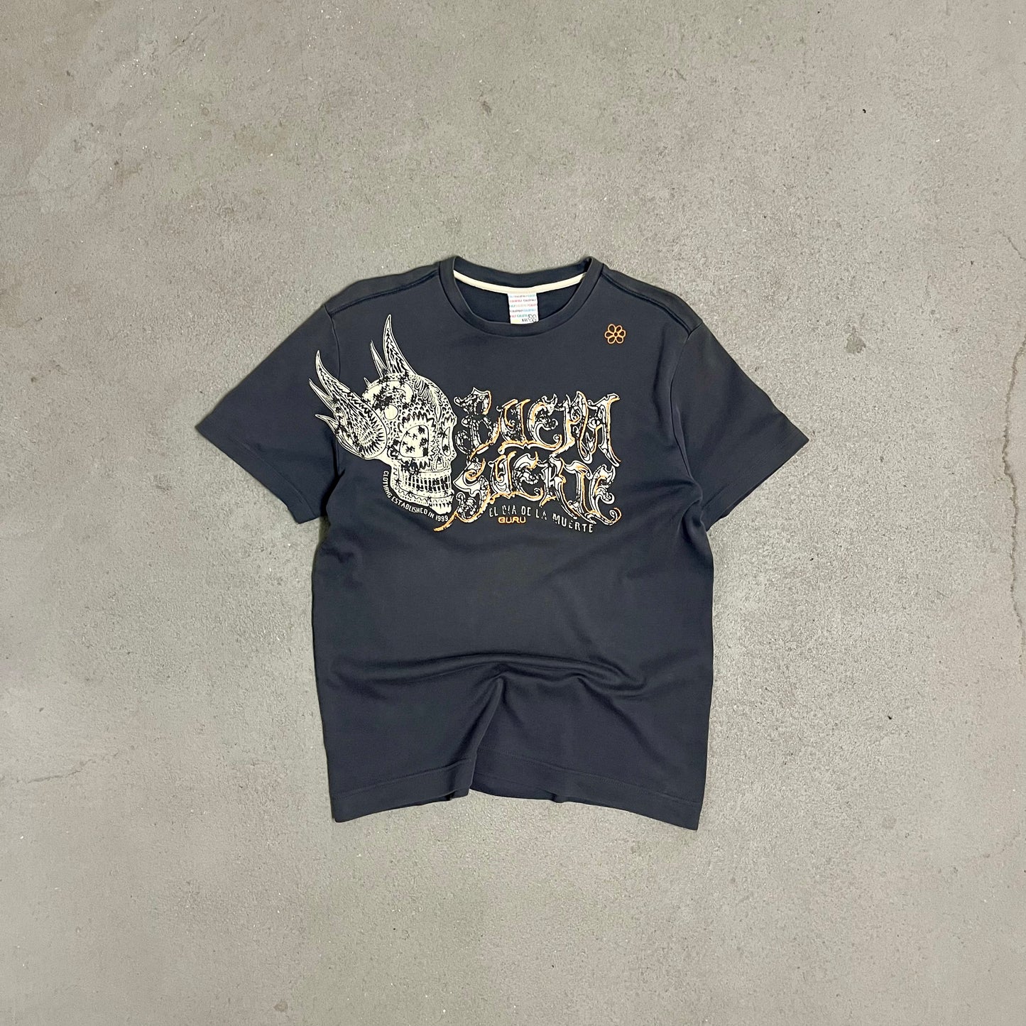 Vintage Grey Guru Tee - L