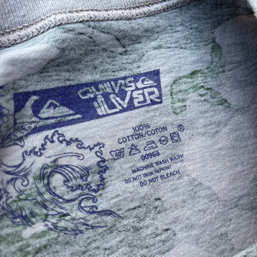 Beige Quicksilver Camo Tee - L