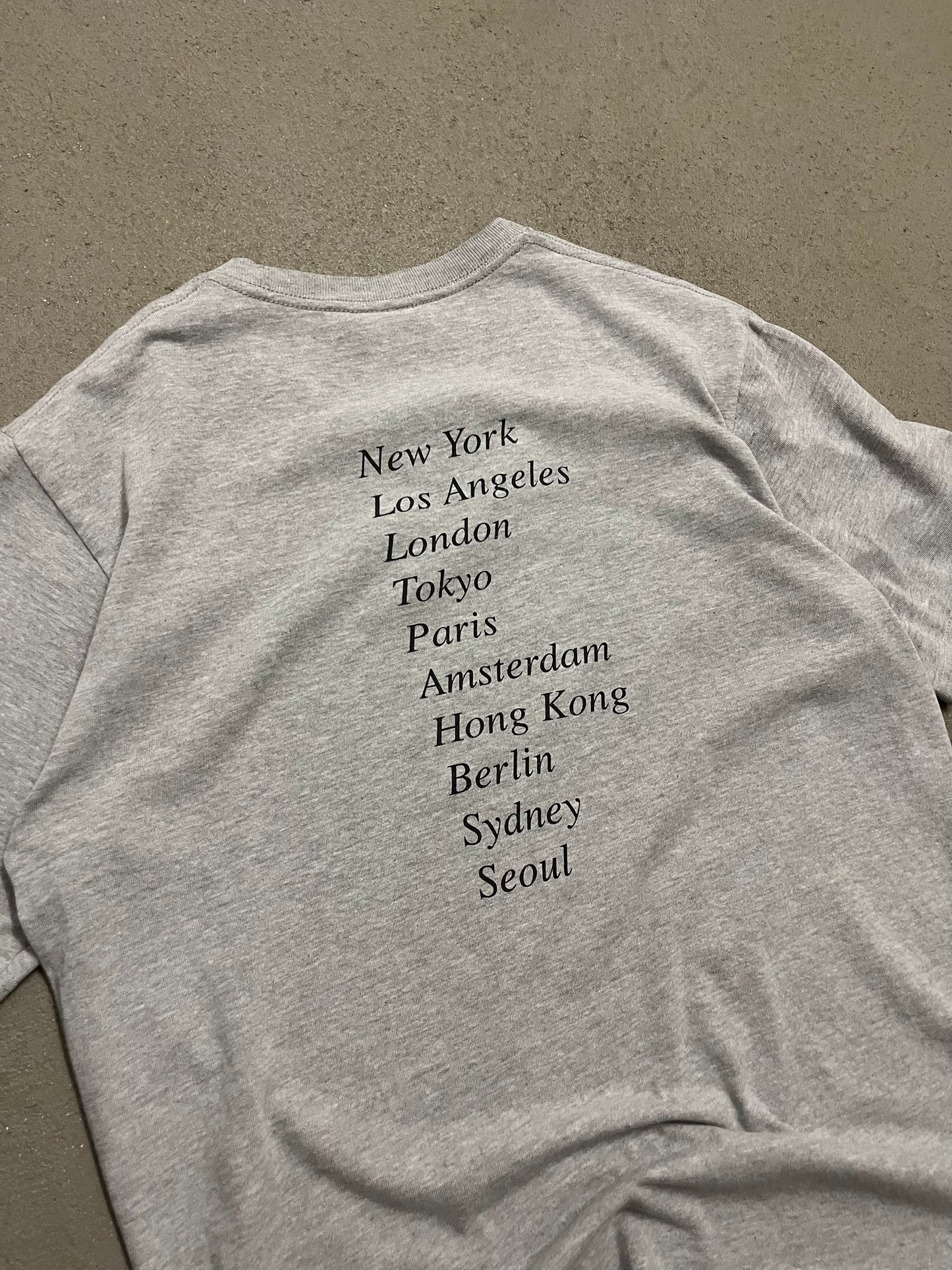 Grey Stüssy International Tee - M