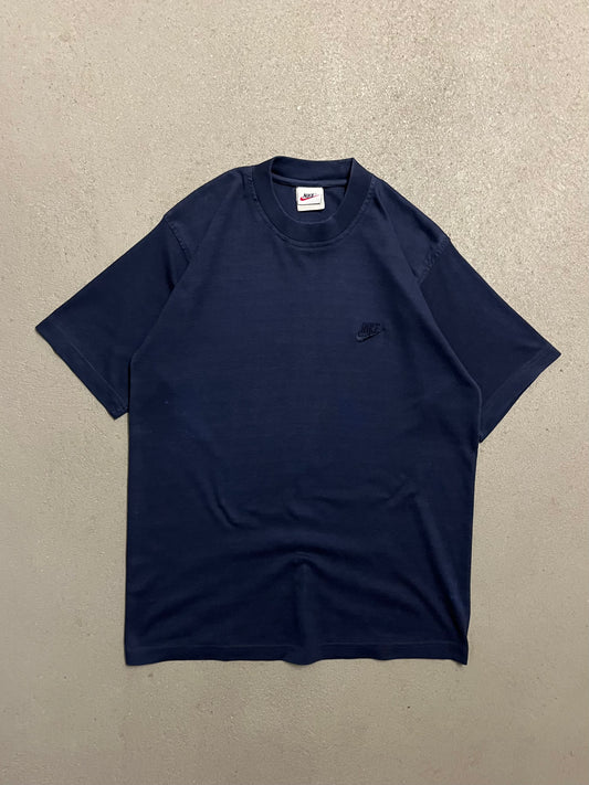 Vintage 90s Blue Nike Tee - L