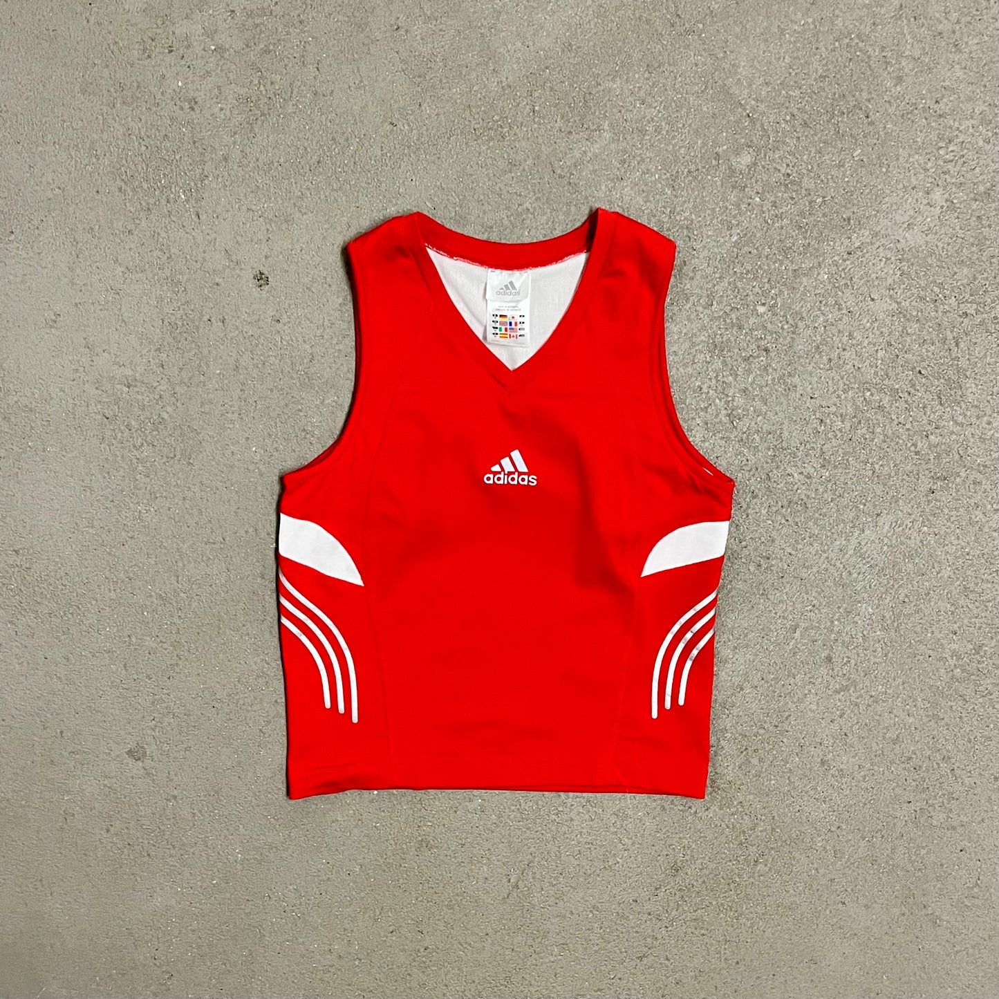 Vintage 2003 Red Adidas Top - M (W)