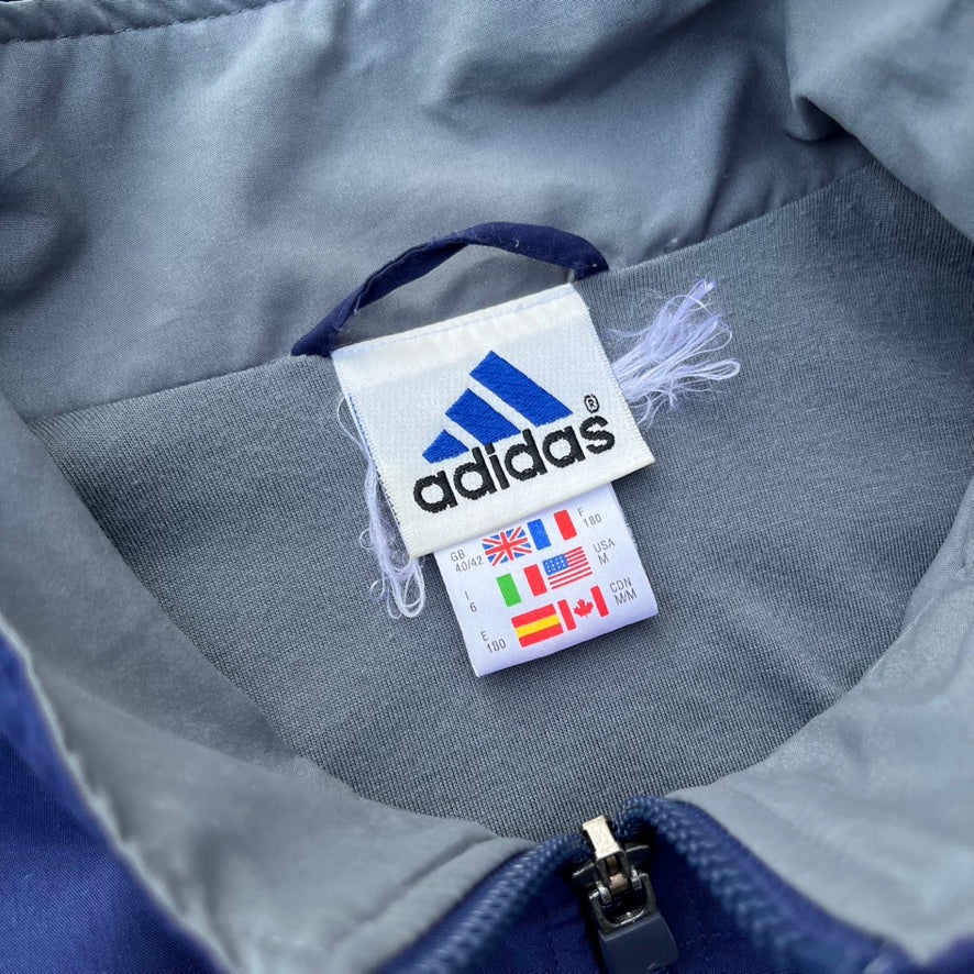 Vintage 1999 Blue Adidas Track Jacket - L