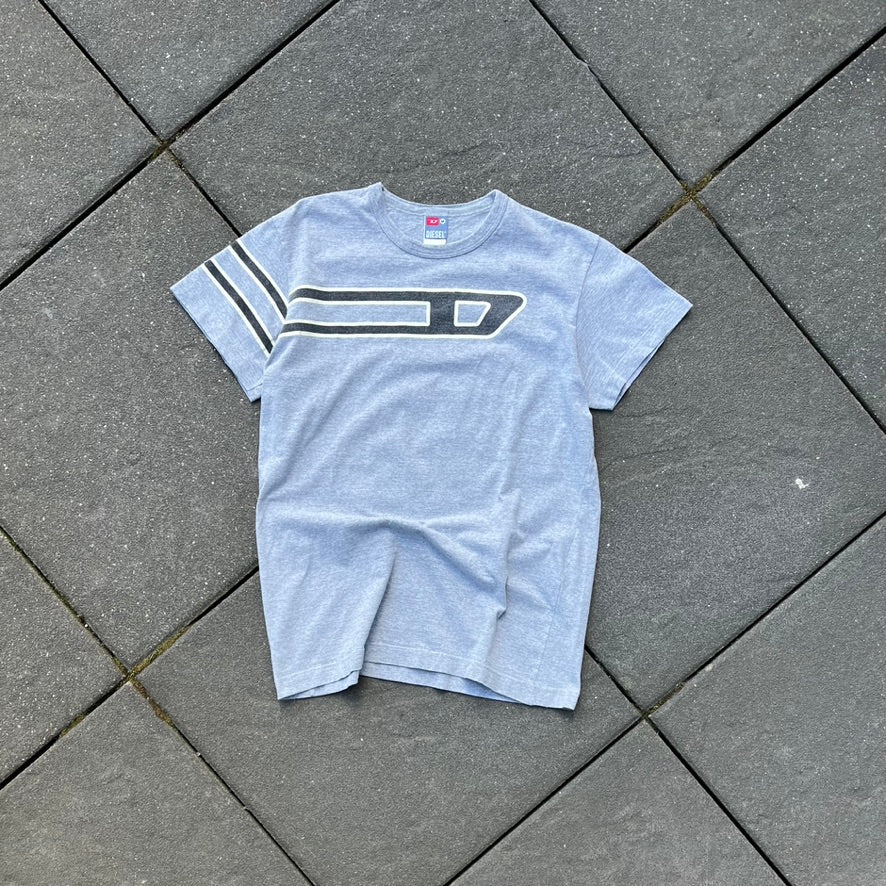 Vintage Grey Diesel Tee - M