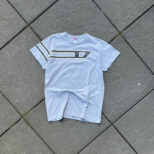 Vintage Grey Diesel Tee - M