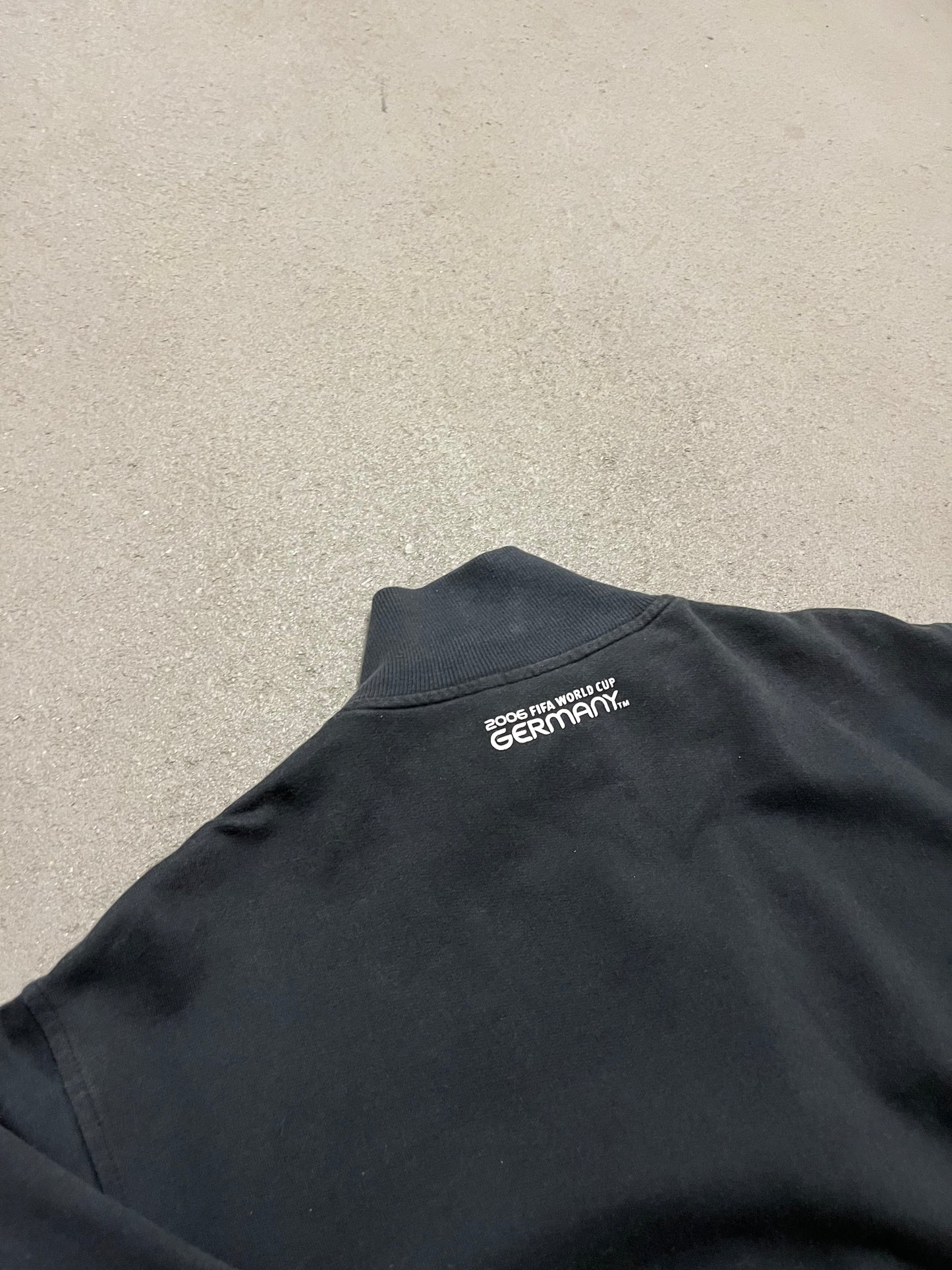 Vintage 2006 Black World Cup Zip Up - L