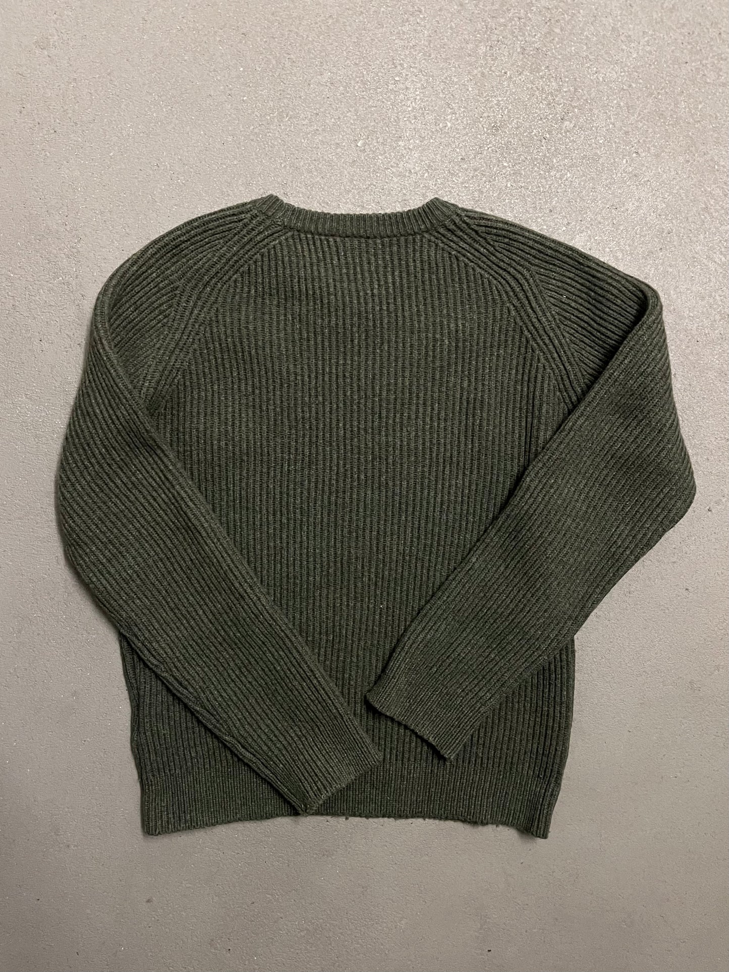 Green Carhartt Fisherman Knit Sweater - L