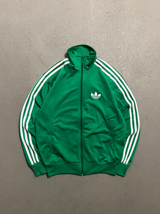 2010 Green Adidas Firebird Track Jacket - S