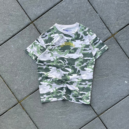 Beige Quicksilver Camo Tee - L