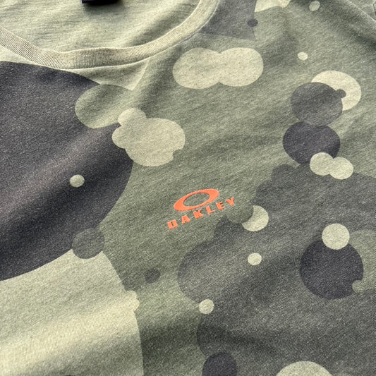 Green Camo Oakley Tee - L