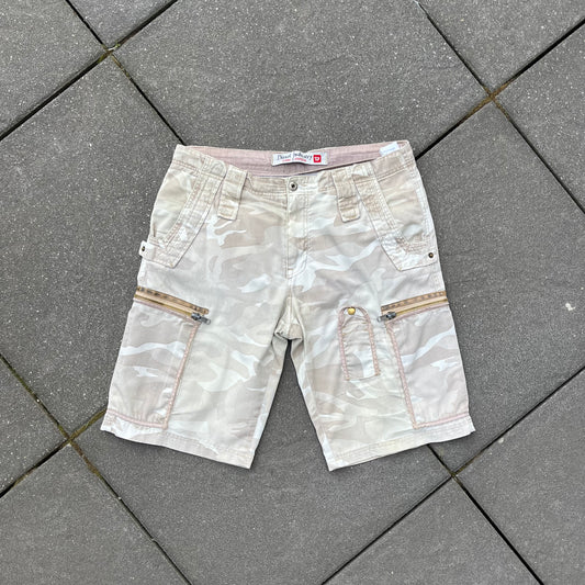 Vintage Sand Camo Diesel Cargo Shorts - 32