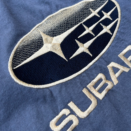 Vintage Grey Subaru Tee - L