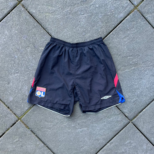 Blue Umbro Olympique Lyon Shorts - L