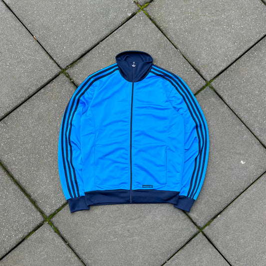 Vintage Blue Adidas Track Jacket - M