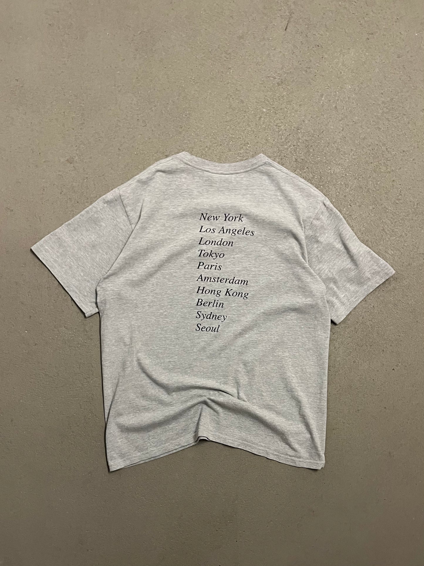 Grey Stüssy International Tee - M