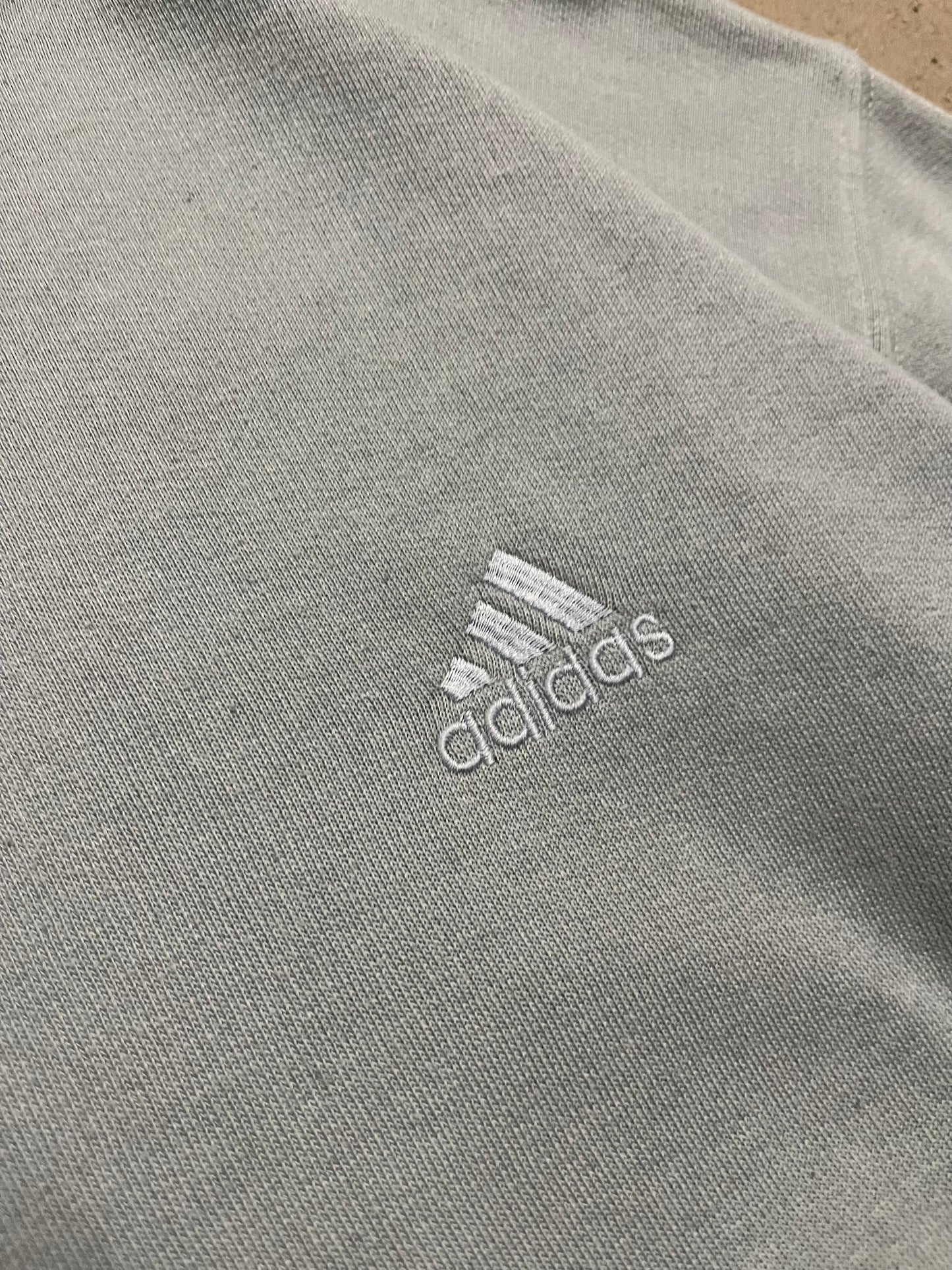 Vintage Y2K 2001 Baby Blue Adidas Sweater - M
