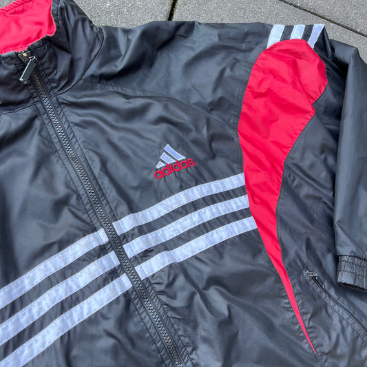 Vintage 1999 Black Adidas Track Jacket - M