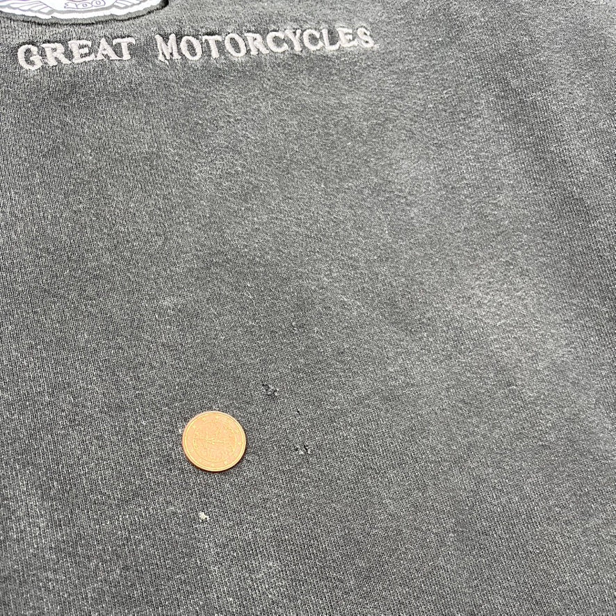 Vintage 2003 Black Faded Harley Davidson Sweater - XL