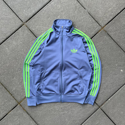 2011 Blue Green Adidas Firebird Track Jacket - M