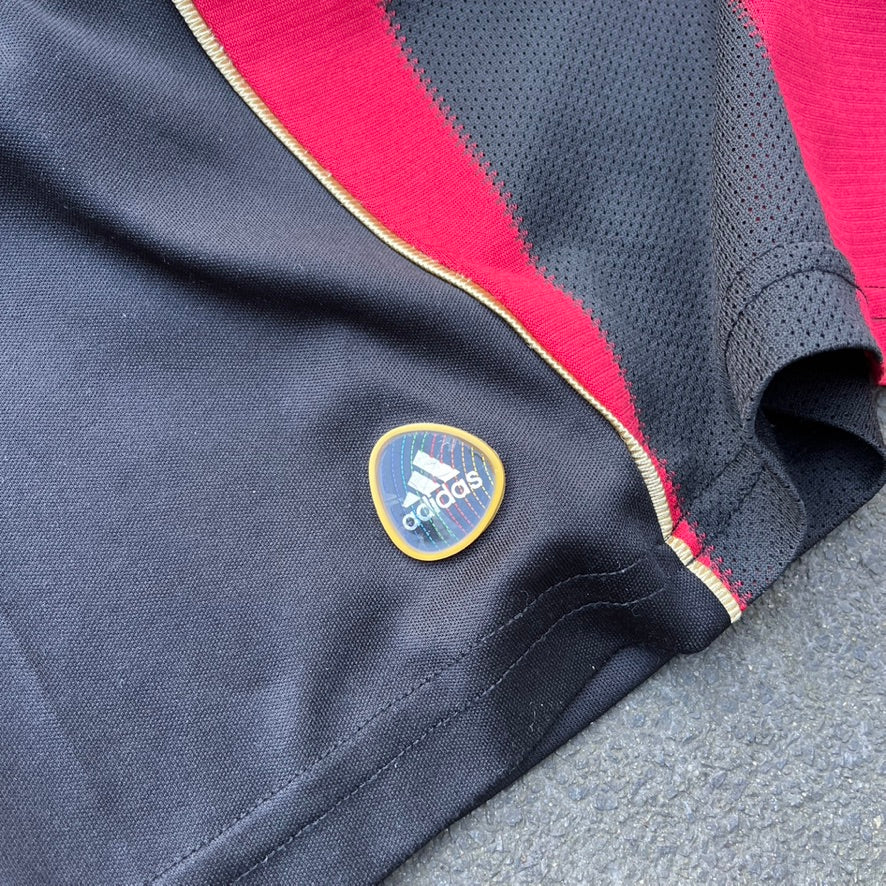 2010 Black Red Adidas AC Milan Kit - L