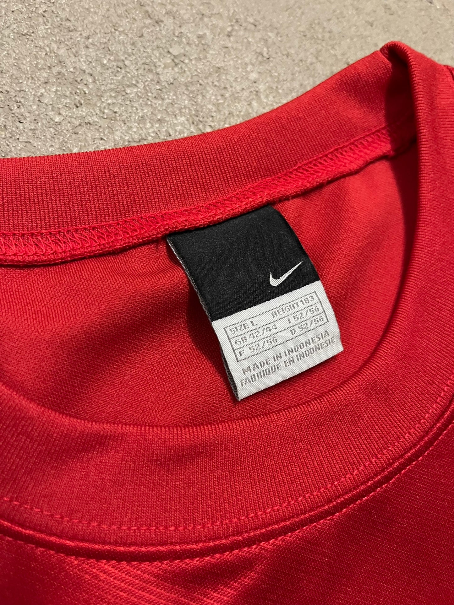 Vintag Red Nike Türkey Coca Cola Kit - L