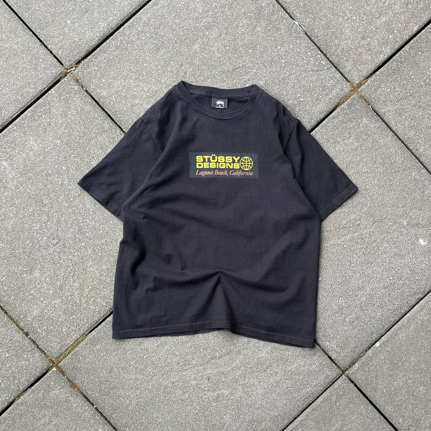 Black Stüssy Tee - M