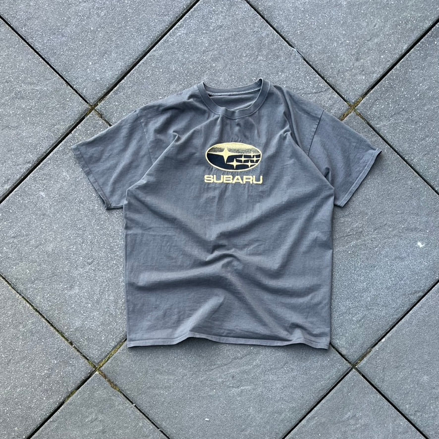 Vintage Grey Subaru Tee - L