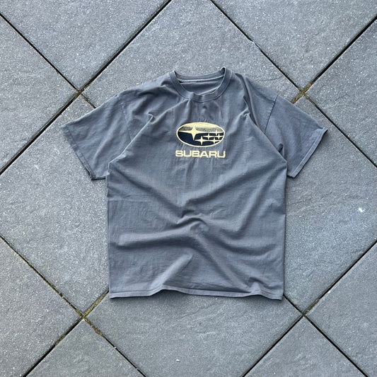Vintage Grey Subaru Tee - L