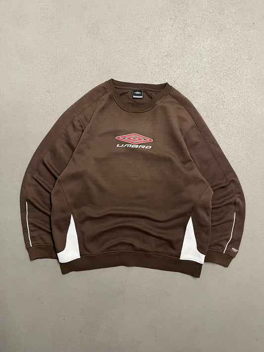 Vintage Y2K Brown Umbro Sweater - XL