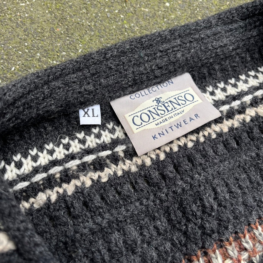 Vintage Knit Vest  - XL