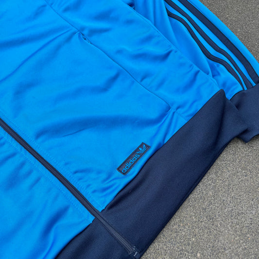 Vintage Blue Adidas Track Jacket - M